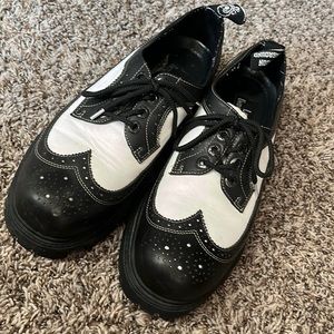 Awesome London underground Punk Rock platformed wing tips